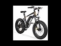 Qlife Racer E-Bike 28MPH Fat Tire Electric Mountain Bike, 1200W Motor