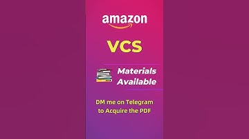 Amazon VCS Assessment Test New Pattern | PDF & Materials