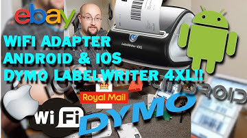 Android & iOS Wireless WiFi Adapter Kit for Dymo LabelWriter 4XL