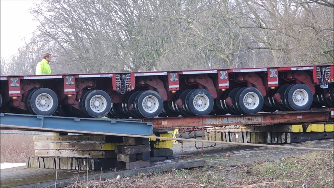 Schwertransport mit mega Problem 8 Stunden im Zeitraffer