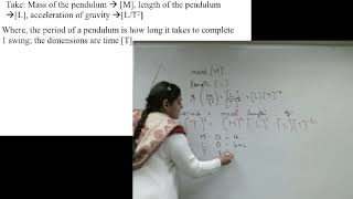 Introductory physics I - Dimensional Analysis - part 3