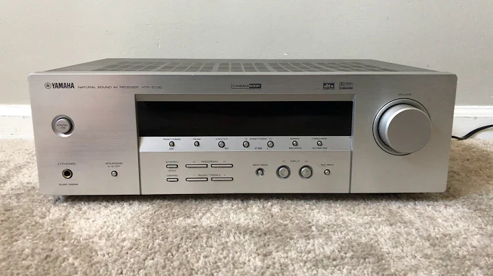 How to Factory Reset Yamaha HTR-5730 5.1 Home Theater Surround Receiver