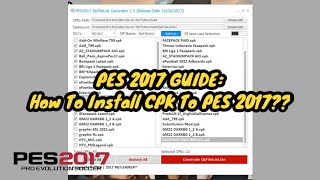 DPFILELIST GENERATOR EASY GUIDE | PES 2017 screenshot 2