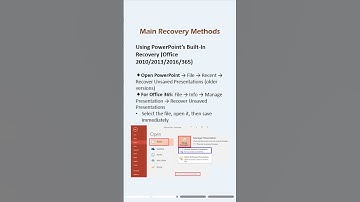 Lost Your Unsaved PowerPoint? Here’s How to Recover It! #recovery #windows