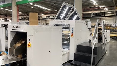 B400 Roll Fed Square bottom Biodegradable Paper Bag Making Machine Without Handle High Capacity