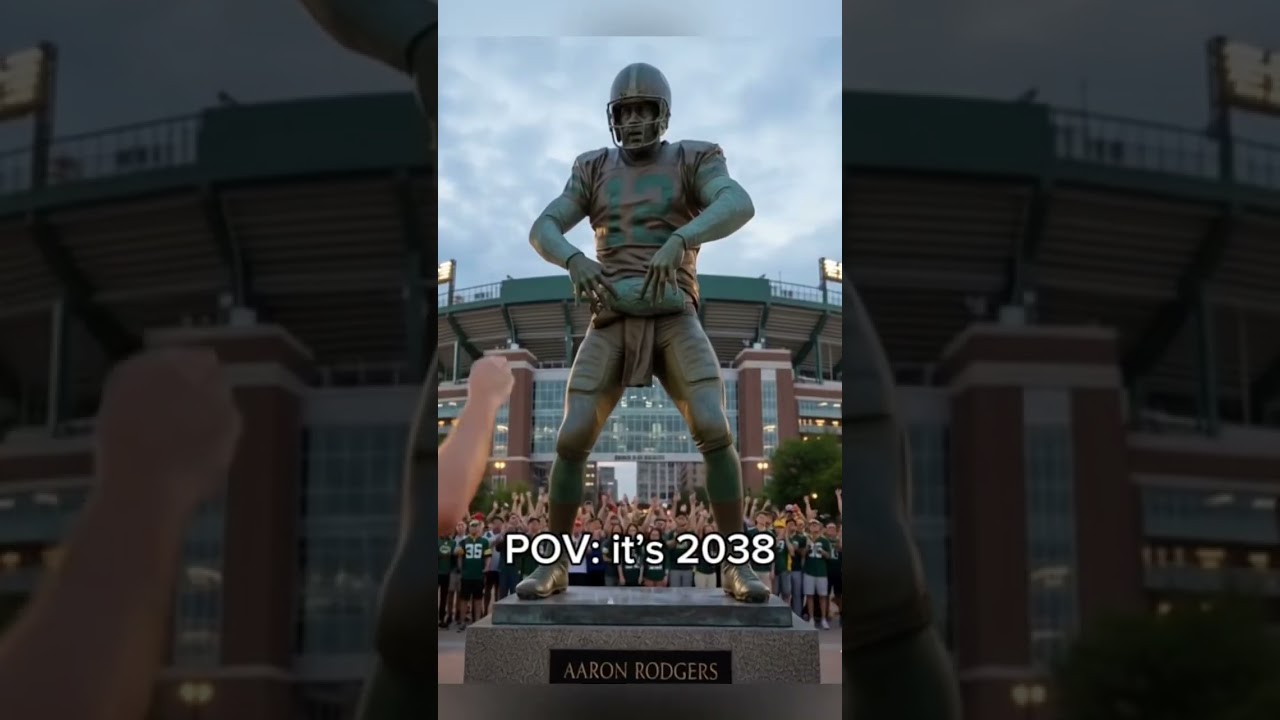 Who will have a statue made of them outside their football stadium? 