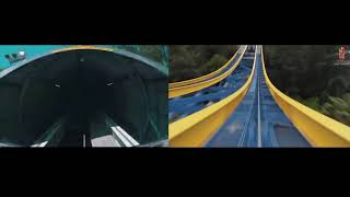 Tower Of Terror (Australia) vs Superman: Escape From Krypton (USA)