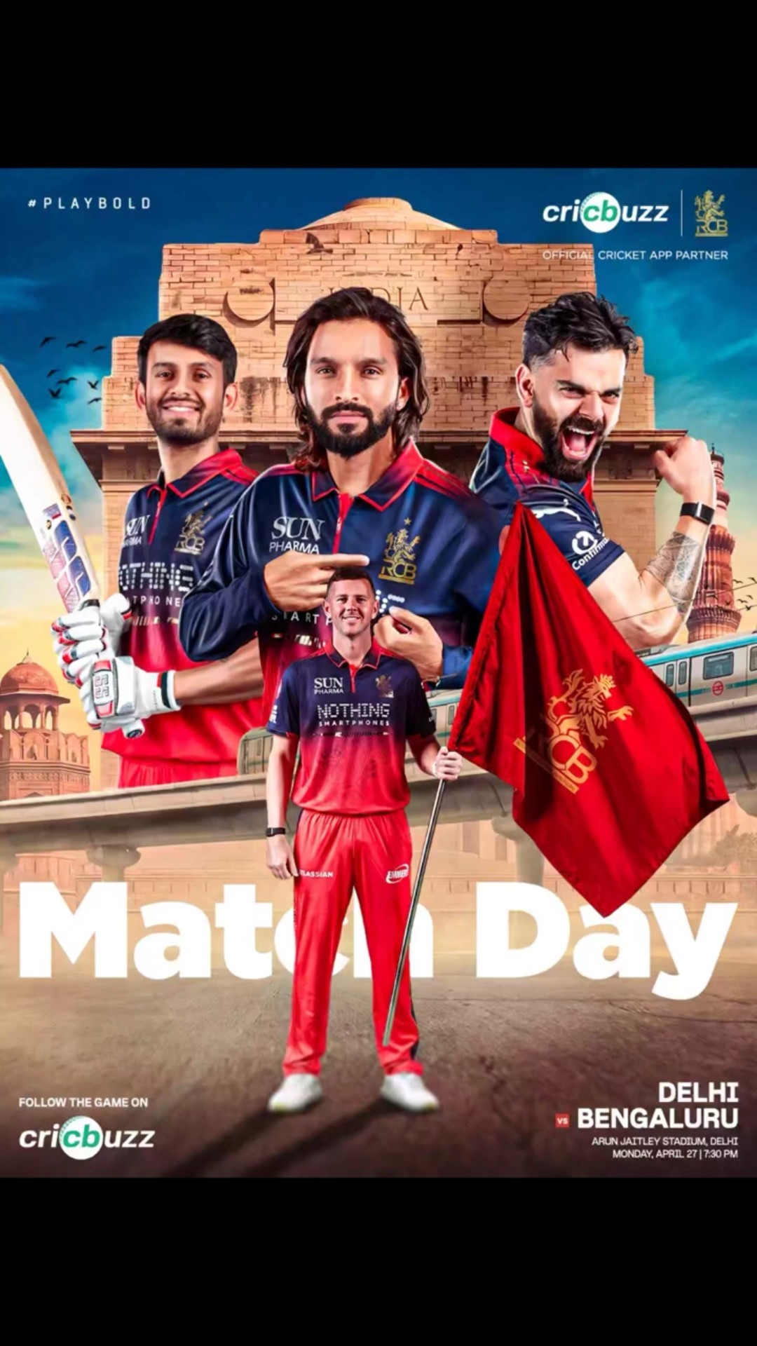 🏏 ಬೆಂಗಳೂರು ಟೀಮ್ ❤️ - ShareChat