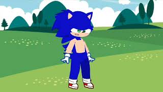⚡sonic jump,speed test animation⚡ (practice for videos)