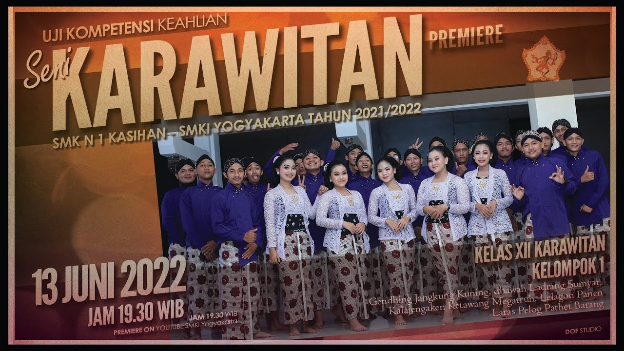 UKK Karawitan Kelompok 1 Kelas XII K3 | Gendhing Jangkung Kuning