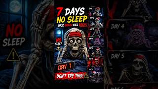 7 Days Without Sleep… Your Brain Will Break 😨
