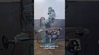 🔴 Used Heavy Duty Turret Milling Machine  - ' Iwashita (NK-1R) , Japan 🇯🇵  '