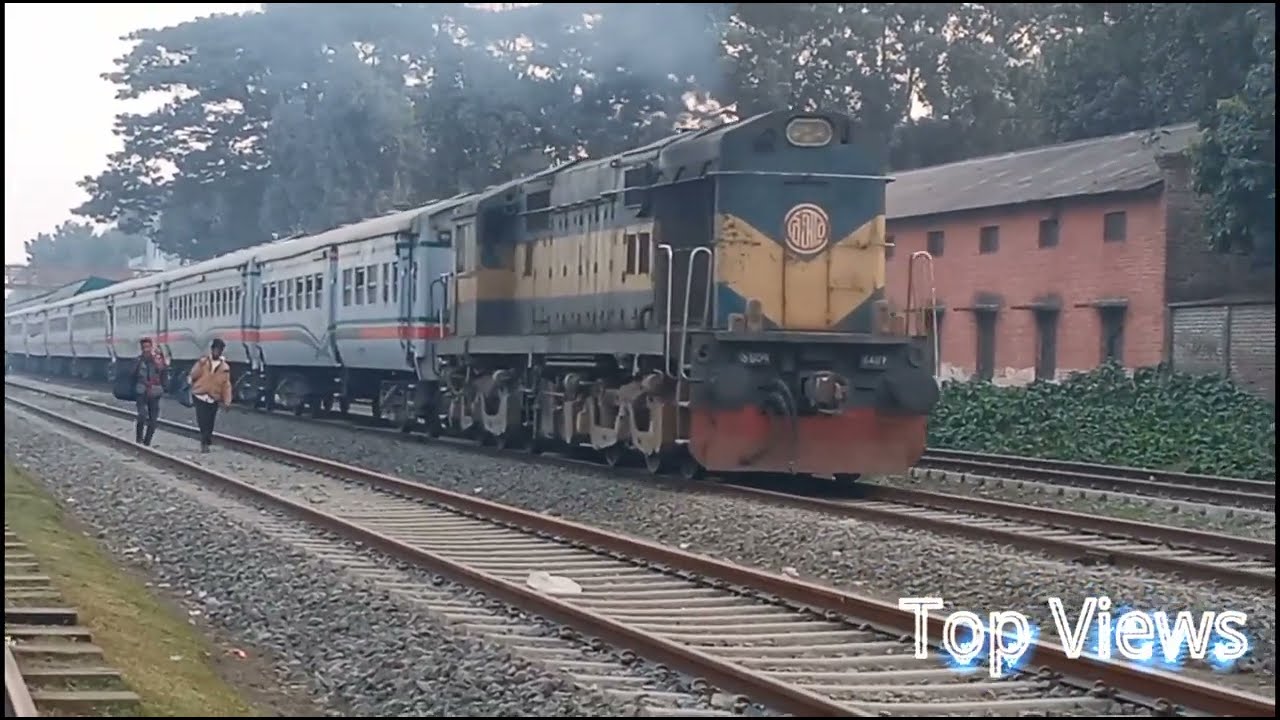 Intercity Rupsha/Simanta Express Train | Khulna to Chilahati | Bangladesh Railway 