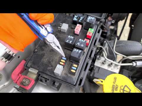 2009 Dodge Charger Starter Fuse & Relay, Starter Ignition Switch Bypass