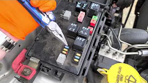 2009 Dodge Charger Starter Fuse & Relay, Starter Ignition Switch Bypass