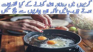 Garmi ma Rozana Anday khana ka nuksan/ گرمیوں میں روزانہ انڈہ کھانا کیسا ہے /Hasan Info TV