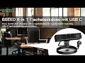 BSEED 6 in 1 Tischsteckdose mit USB-C: Effortless Power for All Devices
