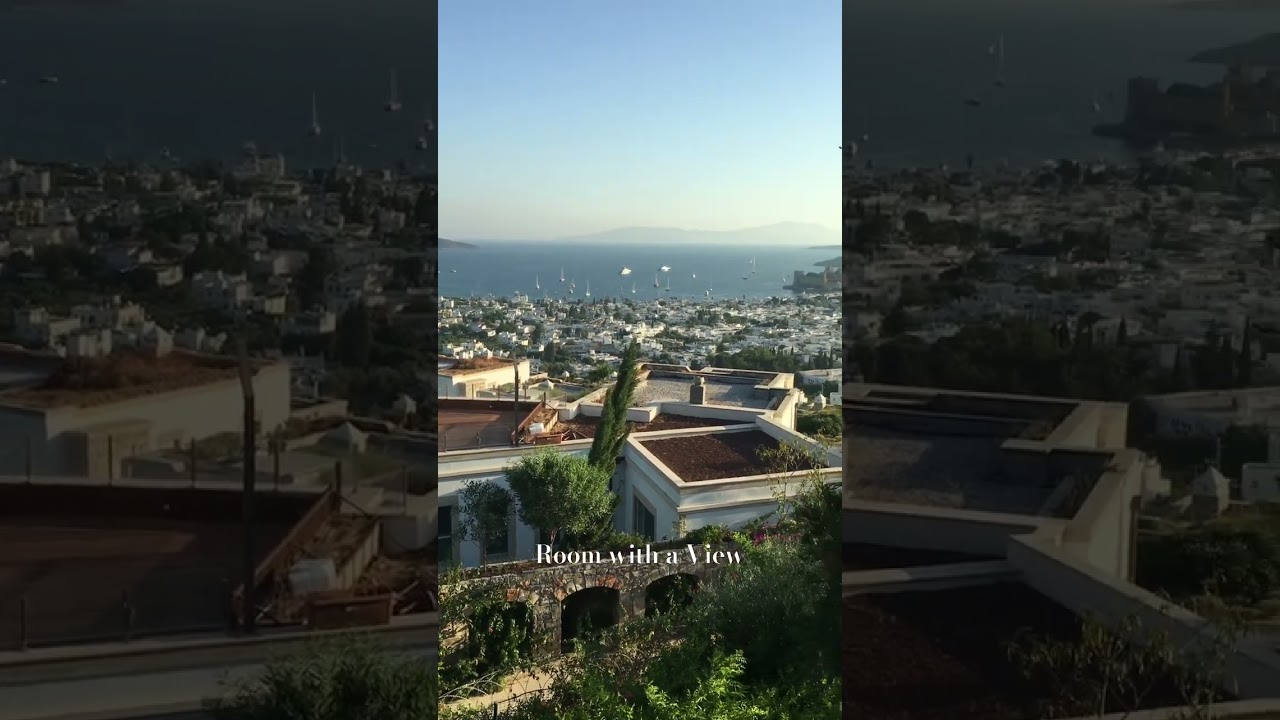 Room with a View. Waking up in Bodrum. 