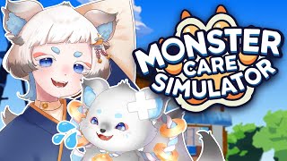 【 Monster Care Simulator 】狛犬経営のモンスター専用病院❢