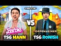 Is Barbie🪆 Better Than Openheimer👮‍♂️? Find Out In This Free Fire Battle Between Tsg Mann And Ronish