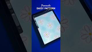 Easy Daisy Pattern Tutorial in Procreate 🌼✨ #shorts #procreate #digitalart