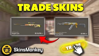 How to Trade CS2 Skins Fast in 2025 | Safe & Instant CS2 Trading (SkinsMonkey)