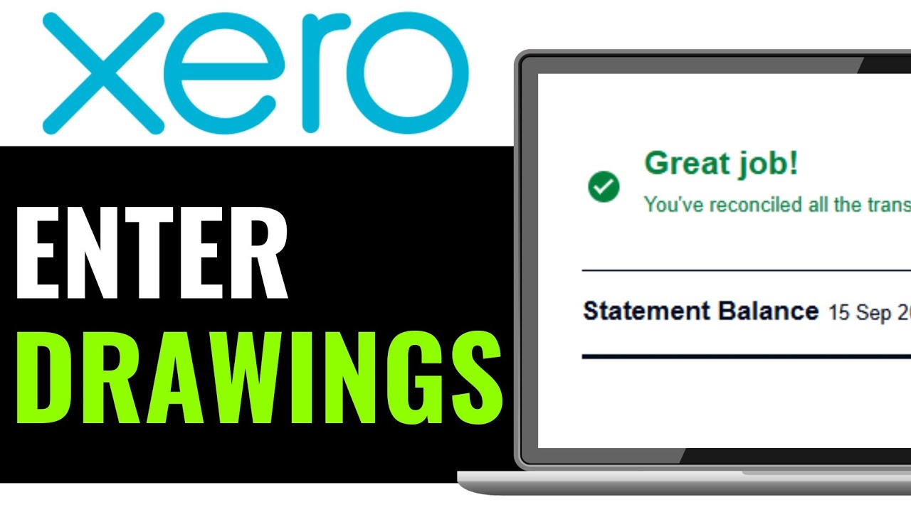 How to Enter Drawings in Xero 2025 (Beginner's Guide) - YouTube