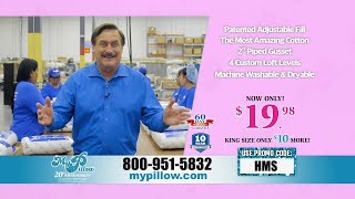 Mike Lindell - MyPillow 20th Anniversary - Giza Sheets - HMS Promo Code
