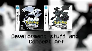 Some Random Pokemon Black/White Beta images and Concept art screenshot 1