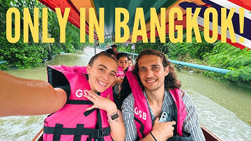 Underrated Bangkok Floating Market | Best Local Food at Khlong Lat Mayom