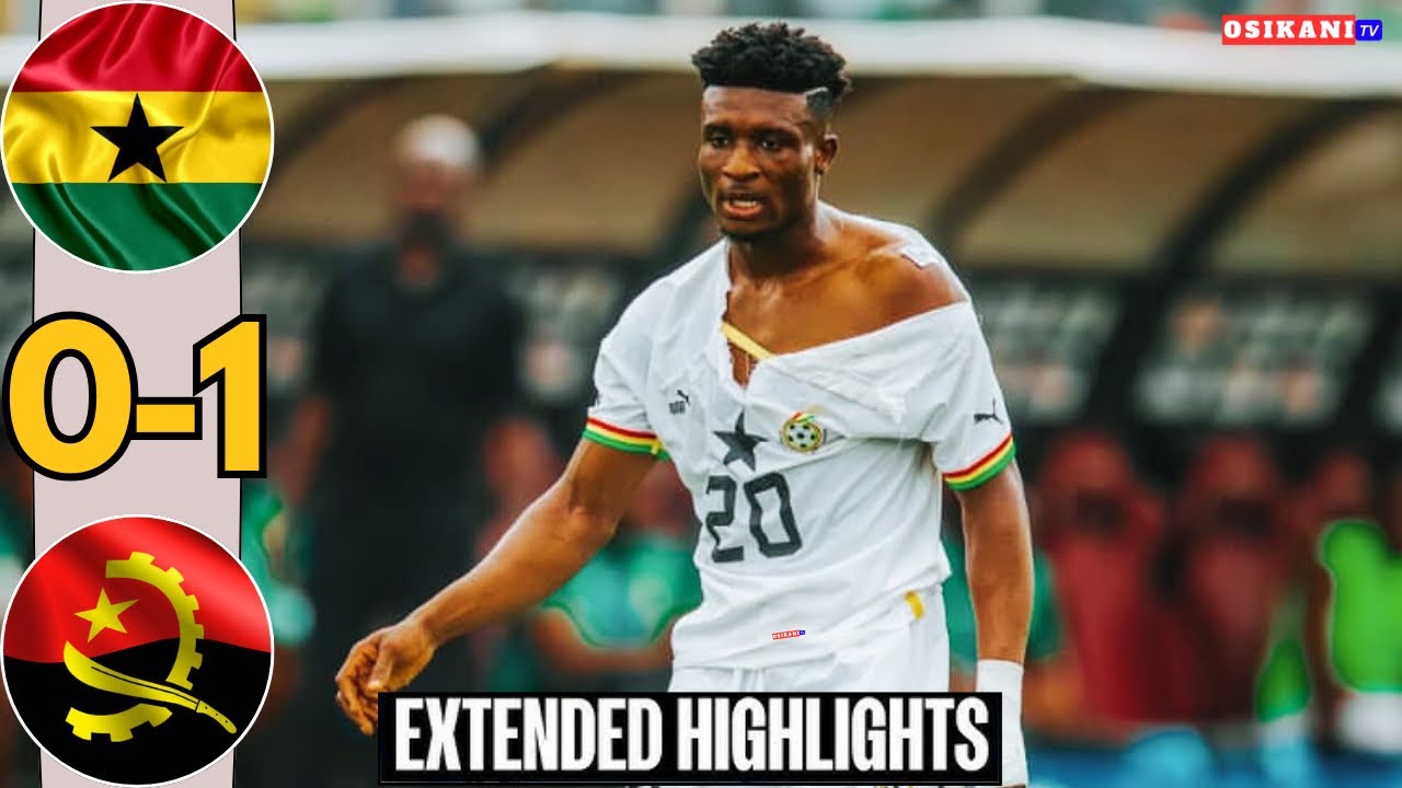 GHANA vs ANGOLA (0-1) GOAL & EXTENDED HIGHLIGHTS || AFCON 2025
