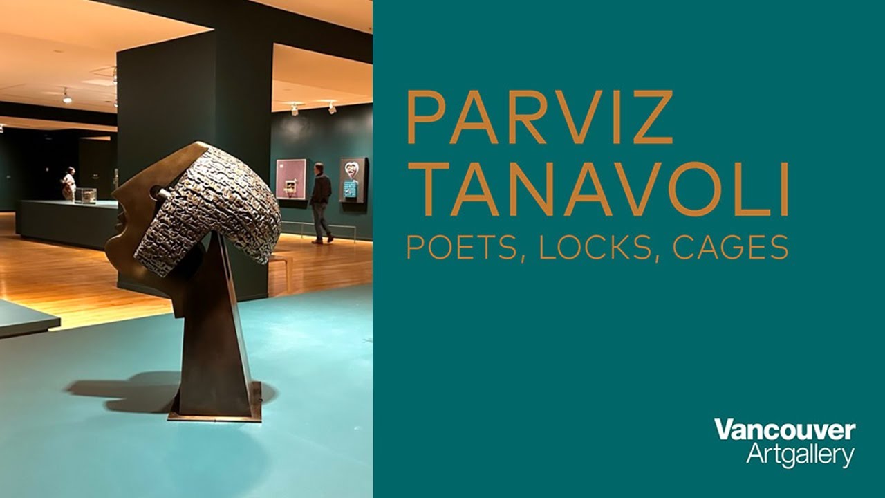 Final week of the Exhibition: “Parviz Tanavoli: Poets, Locks, Cages”