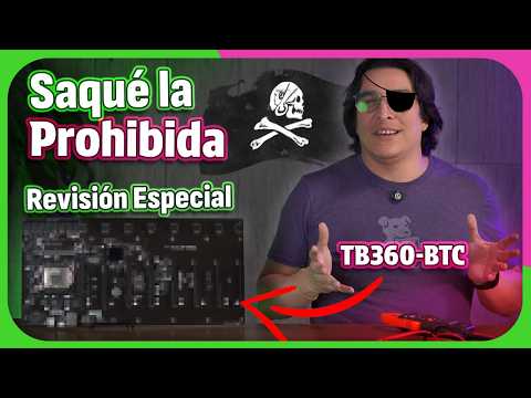 The FORBIDDEN Motherboard (And review) | TB360-BTC for mining - Byte de Tecnología