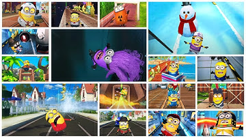 Minion Rush 40 Funny fails and Moments