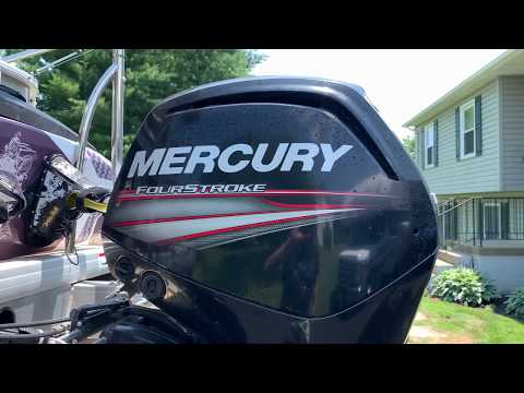 How to install a cheap temp voltage regulator Mercury outboard 90 hp fourstroke