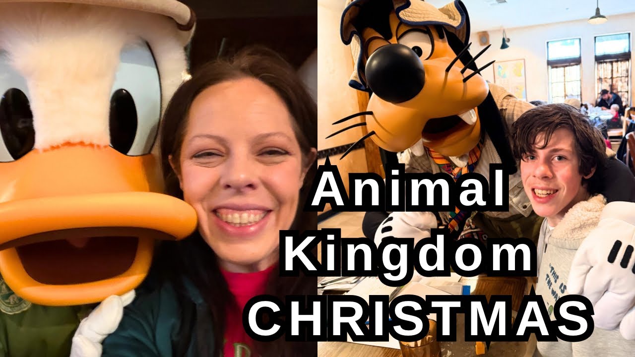 Our Christmas at Animal Kingdom | New Year’s Day at Disney World 2026