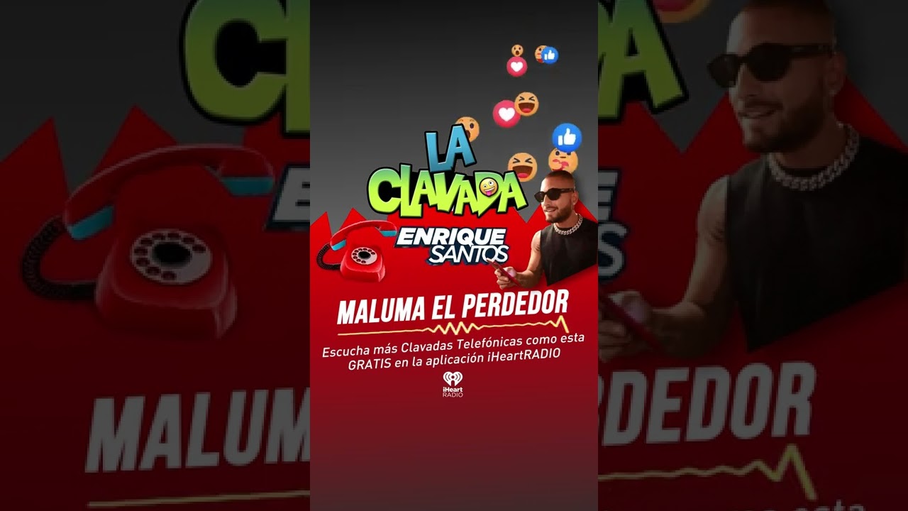 La Clavada Telefonica: MALUMA cayó en La Clavada de Enrique Santos | Enrique Santos