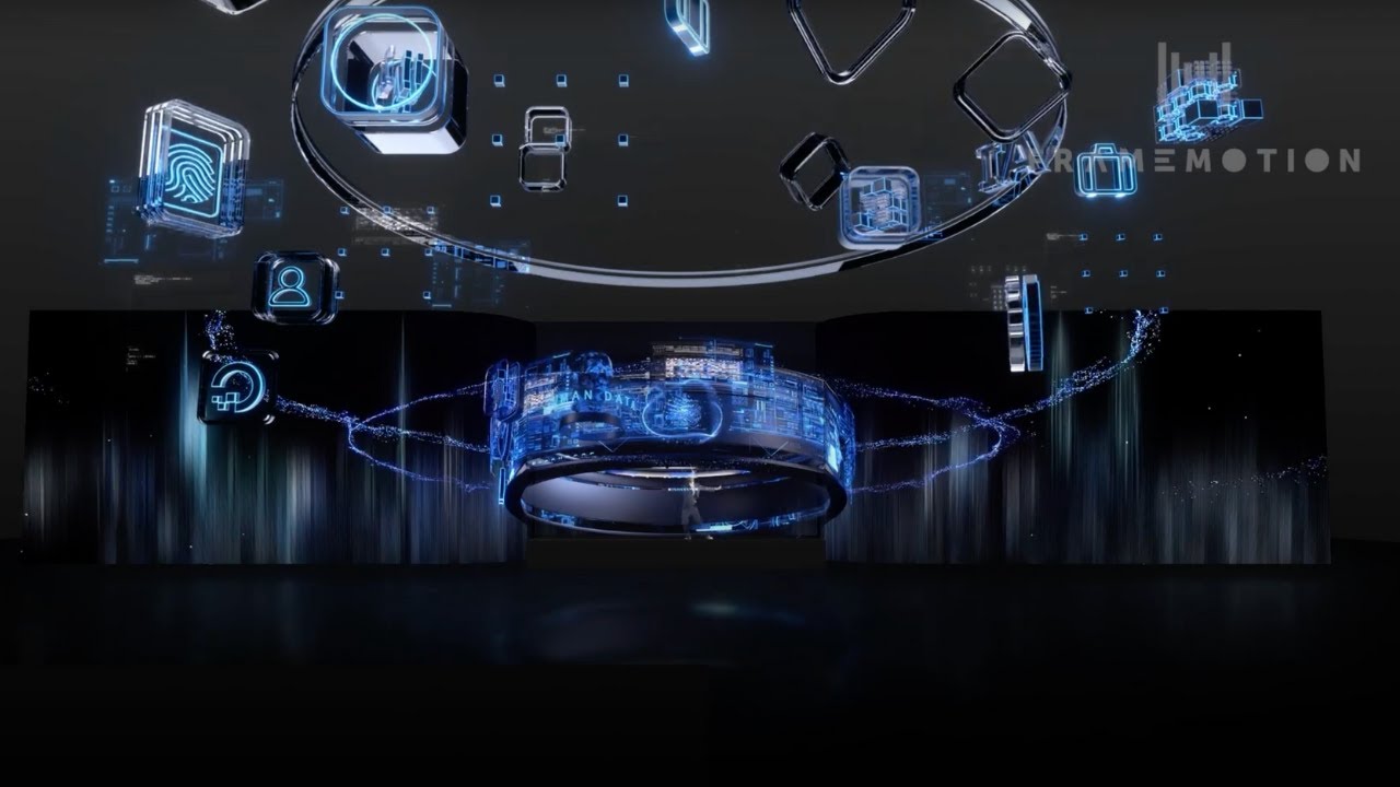 Madani Malaysia Launch - Shadow Dance Projection Mapping Show - YouTube