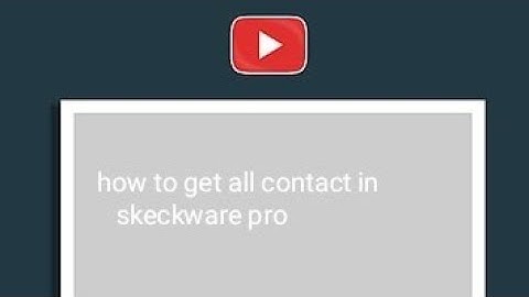 how to get all contact in sketchware pro