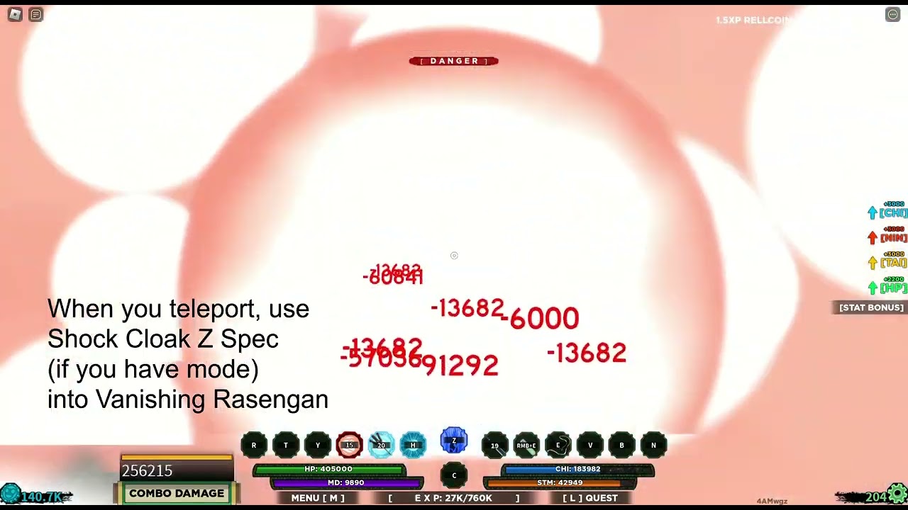 this burst combo is actually bullying... (200k Perfect Block Bypass)