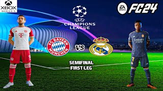 FC 24 - Bayern Munich vs Real Madrid - Champions League Semifinal 1st Leg | Xbox Series S Gameplay