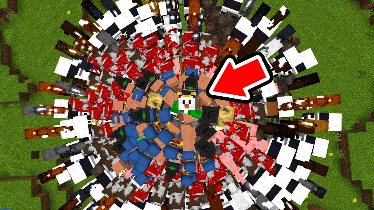 全てを引きよせる人間ブラックホールになってサバイバル【マイクラ】