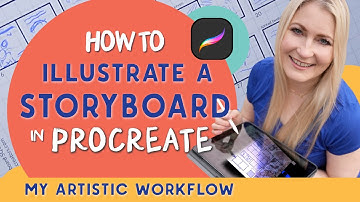 Storyboarding for Picture Books in Procreate: Pacing and Illustration Types | My Artistic Workflow