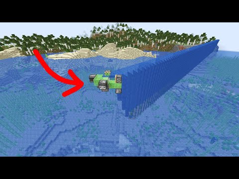 minecraft working ocean maker machine