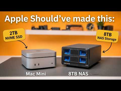 The M4 Mac Mini Homelab - It Runs Local AI, Plex/Jellyfin, and a NAS