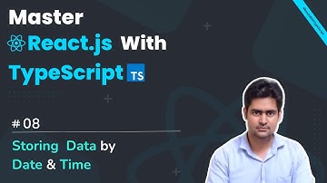 Sorting data by Date  | JSON server react | React With TypeScript in Hindi #8 #reactjs #typescript