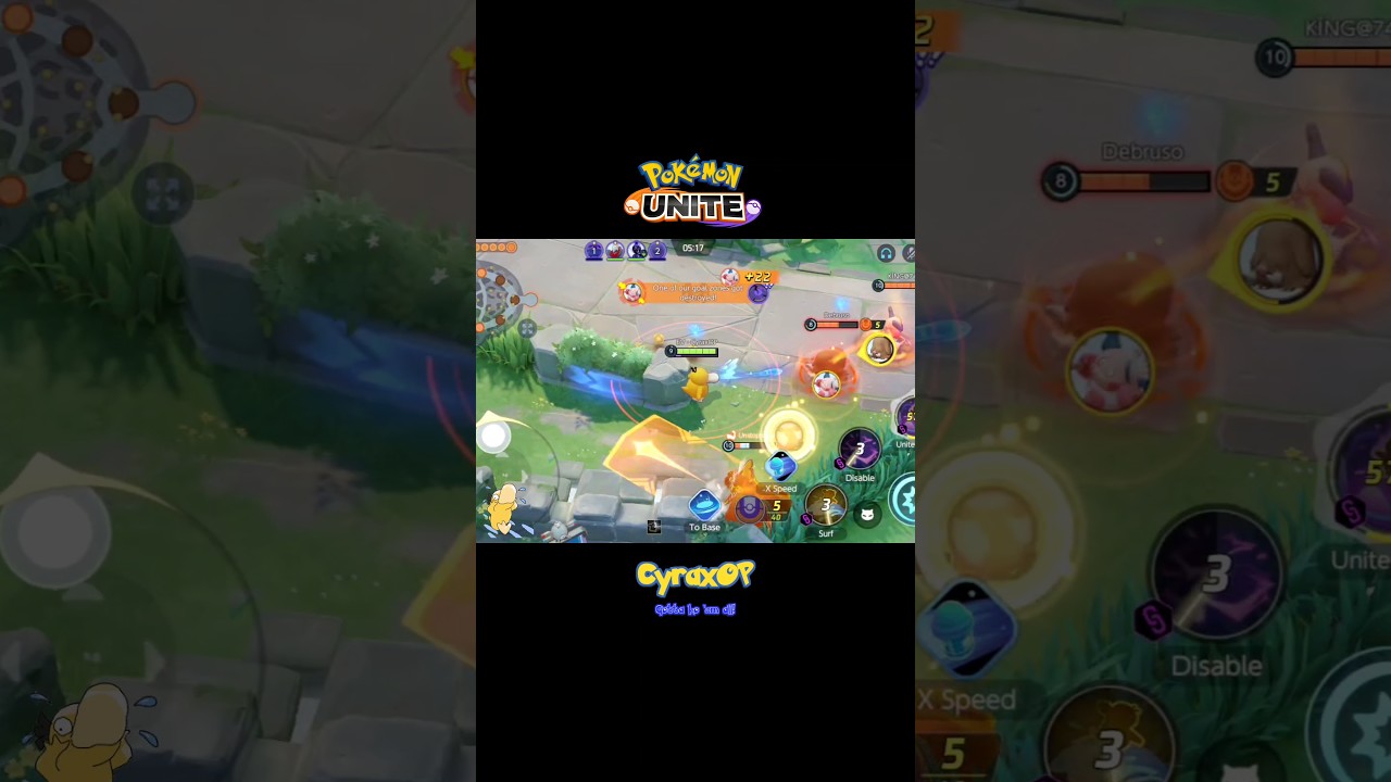 Psyduck running for his life 😂😅🌊 