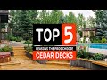 Why the Pros like Cedar Decks Mp3 Song