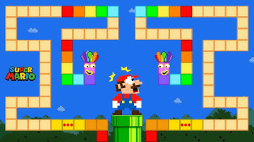 Funniest Mario vs Numbers Snake Calamity Maze | videos ALL EPISODES (Season 29) | Game Animation