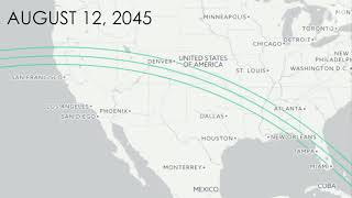 The next 100 years of total solar eclipses in the U.S.